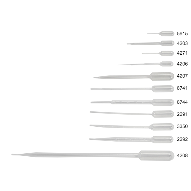 Pasteur pipettes PE-LD 3,2 ml/156 mm